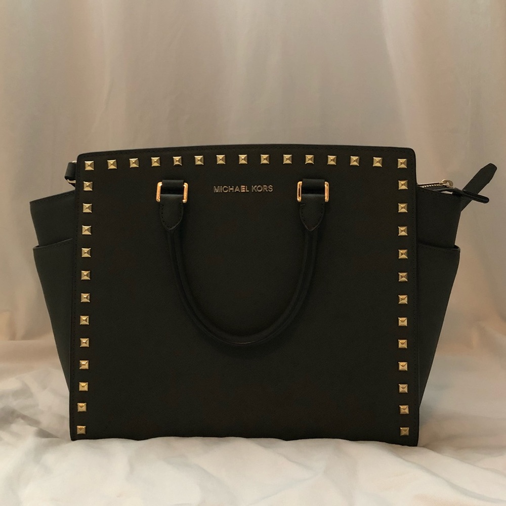 Michael Kors Selma Large leather satchel